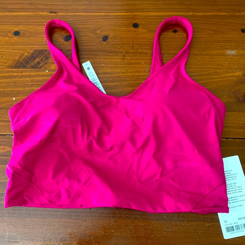NWT Lululemon align tank